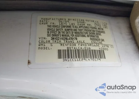 2009 Nissan Versa 1.6 from USA, damaged, VIN 3N1CC11E29L470179